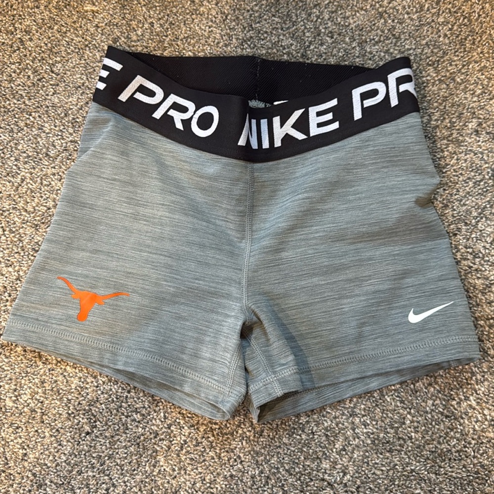 UT Austin Nike pro shorts